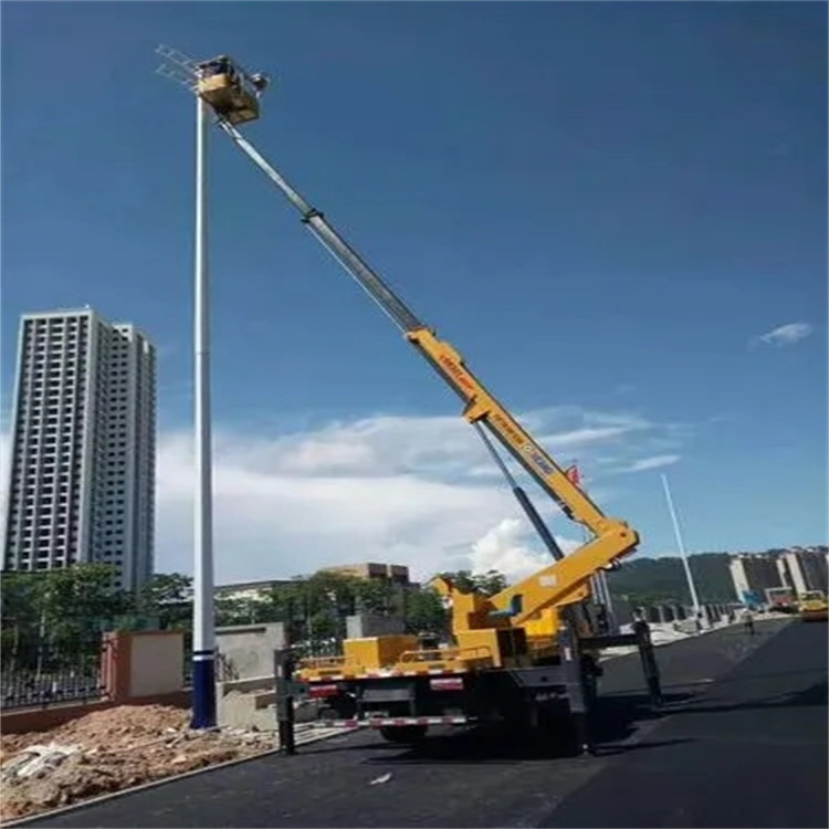 南安维修路灯的曲臂升降车出租