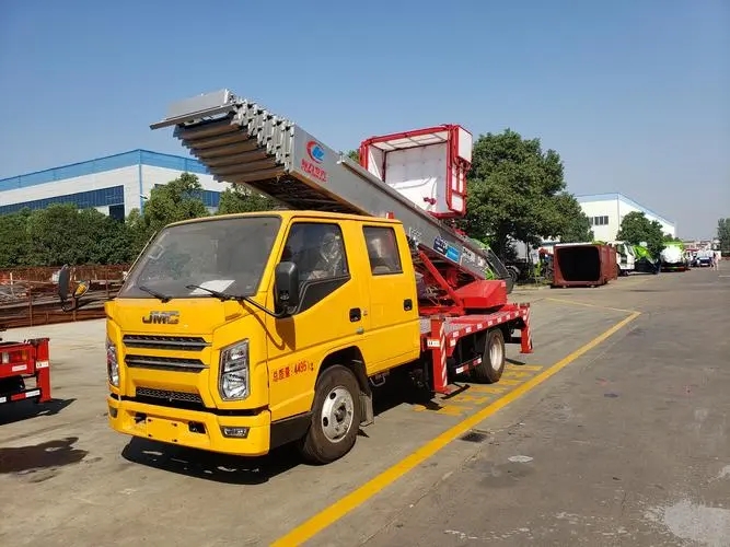 南安附近云梯车出租 砂石搬运